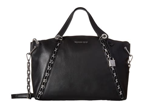 michael kors sadie large satchel bag leather|MICHAEL Michael Kors Sadie Large Top.